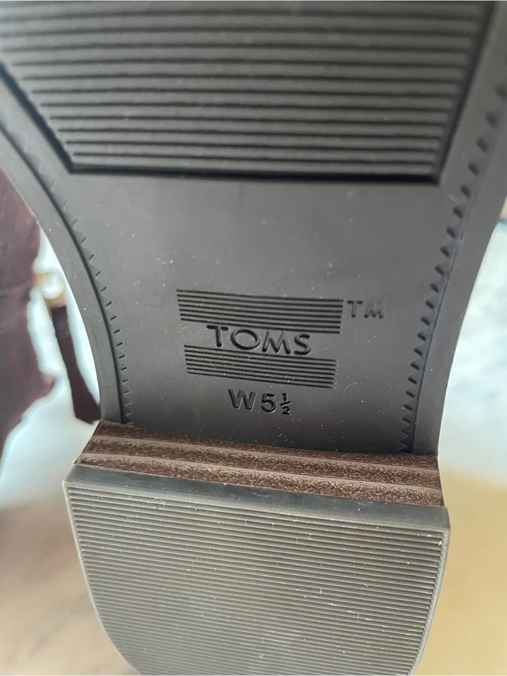 Toms Suede Ankle Boots in Deep Brown